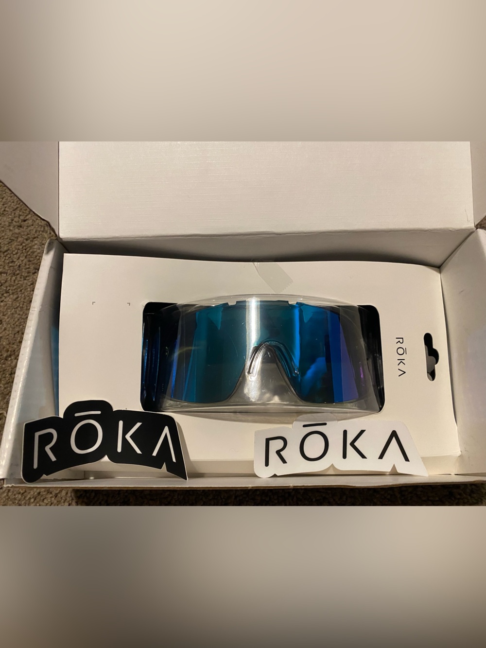 Roka Teal Mirror Sport Replacement Lens only NIB